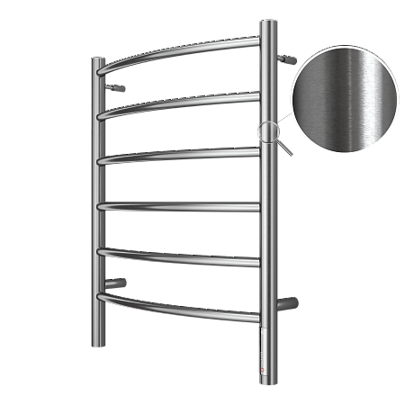 Классик П6 500х650 Электро (quick touch) Полотенцесушитель TERMINUS Сатин Воронеж - фото 3 Классик П6 500х650 Электро (quick touch) Полотенцесушитель TERMINUS Сатин Воронеж - фото 3