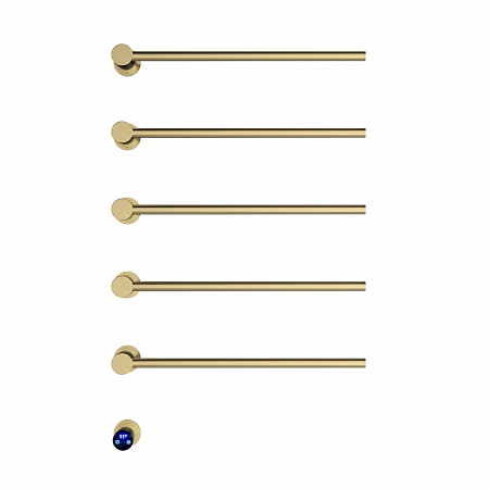 Аккорд П5 500х800 электро Полотенцесушитель TERMINUS Брашированное золото Воронеж - фото 2 Аккорд П5 500х800 электро Полотенцесушитель TERMINUS Брашированное золото Воронеж - фото 2