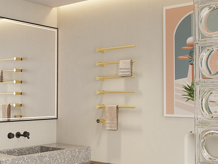 Аккорд П5 500х800 электро Полотенцесушитель TERMINUS Брашированное золото Воронеж - фото 5 Аккорд П5 500х800 электро Полотенцесушитель TERMINUS Брашированное золото Воронеж - фото 5