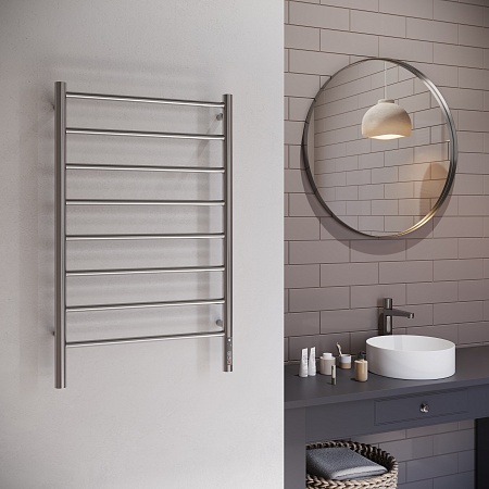 Аврора П8 500х850 Электро Полотенцесушитель TERMINUS Оружейная сталь Воронеж - фото 3 Аврора П8 500х850 Электро Полотенцесушитель TERMINUS Оружейная сталь Воронеж - фото 3