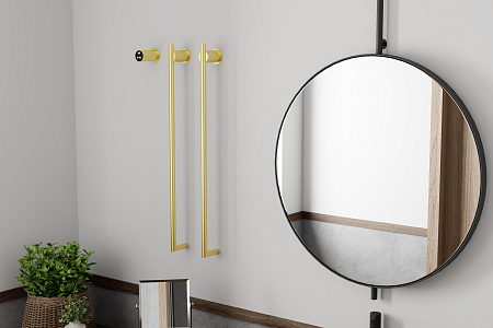 Рондо П2 350х760 электро Полотенцесушитель TERMINUS Брашированное золото Воронеж - фото 6 Рондо П2 350х760 электро Полотенцесушитель TERMINUS Брашированное золото Воронеж - фото 6