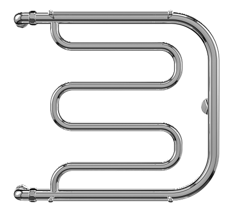 Фокстрот AISI 32х2 600х500 Полотенцесушитель  TERMINUS Воронеж - фото 2