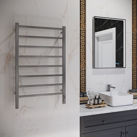 Ватикан П8 500х850 Электро Полотенцесушитель TERMINUS Оружейная сталь Воронеж - фото 3 Ватикан П8 500х850 Электро Полотенцесушитель TERMINUS Оружейная сталь Воронеж - фото 3