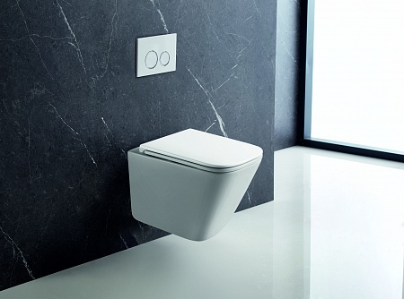 Подвесной унитаз безободковый Terminus Ватикан Monolit 490х340 белый Воронеж - фото 1 Подвесной унитаз безободковый Terminus Ватикан Monolit 490х340 белый Воронеж - фото 1